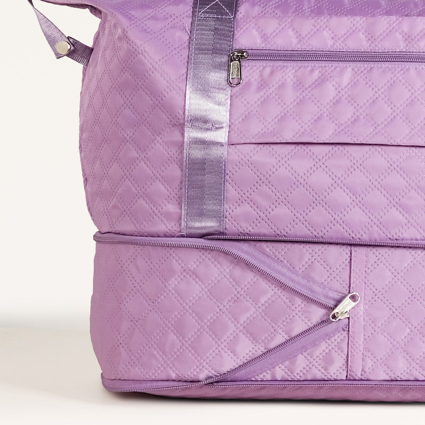 Montara Waterproof Over Night Bag Foldable Expandable Violet