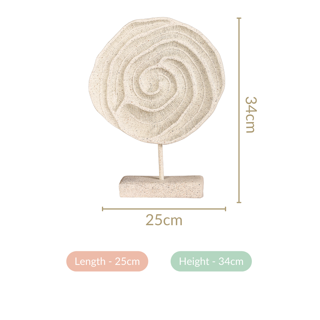 Ripple Abstract Showpiece For Living Room