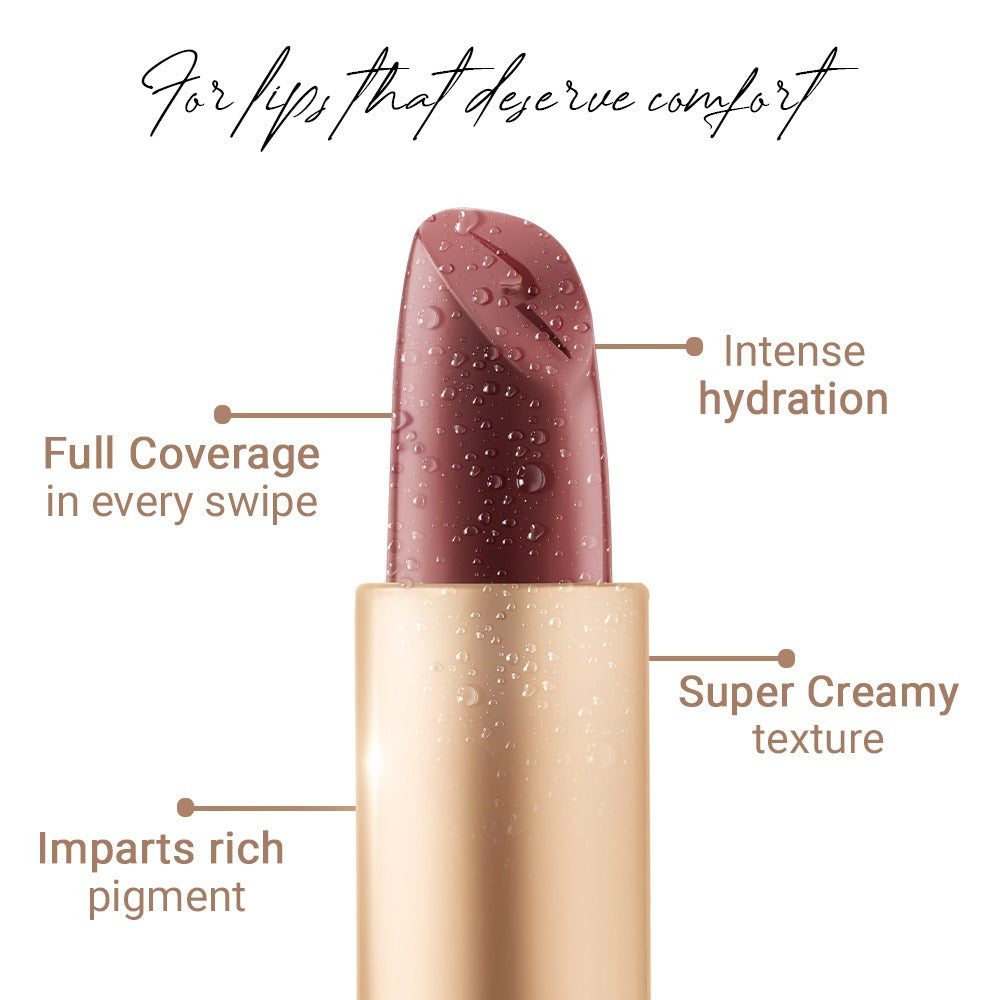 Trendy Freak Paris Heart Necklace X RENEE H2O Hydrating Crème Lipstick