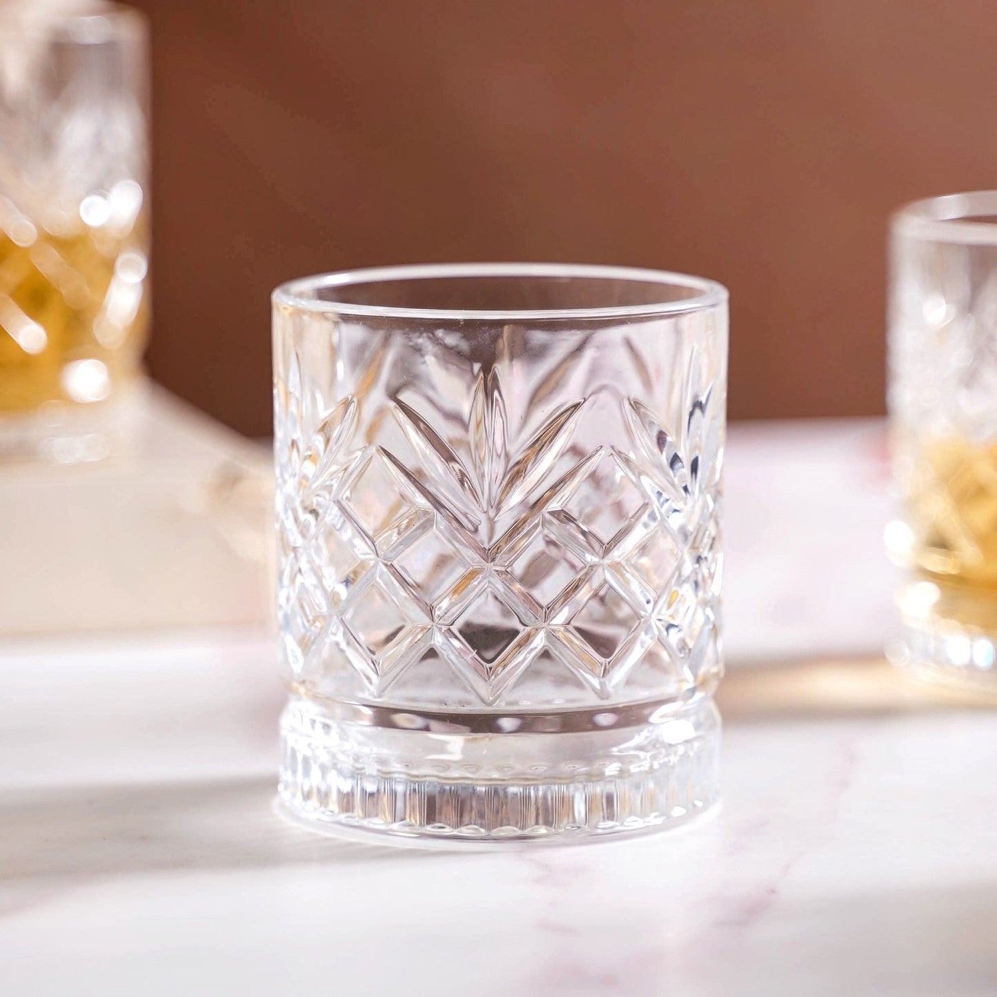 Luxe Whiskey Glass Set Of 6 220ml