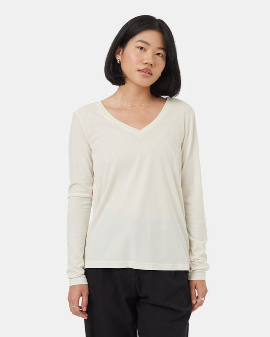 TreeBlend V-Neck Longsleeve T-Shirt