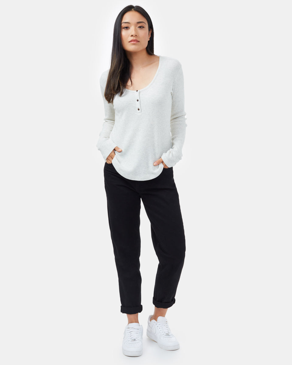 TreeWaffle Henley Longsleeve