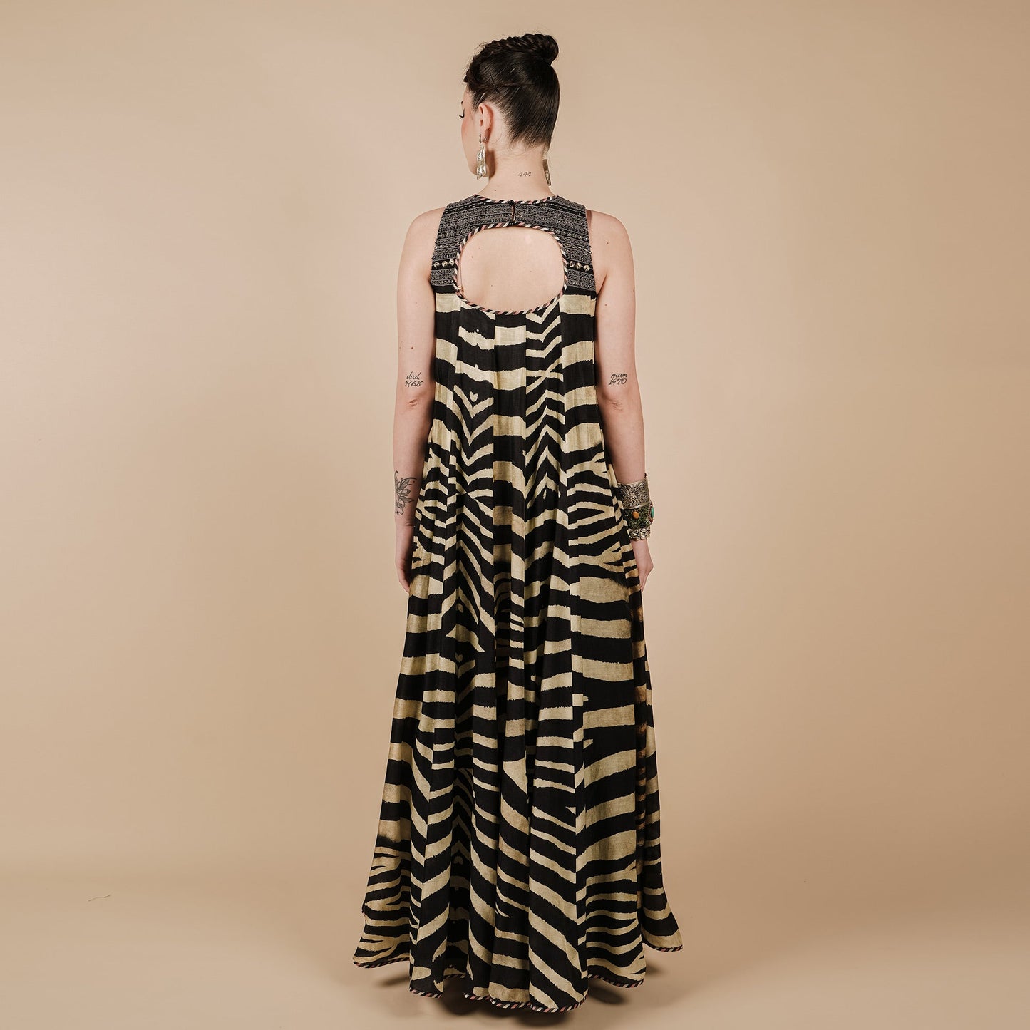 Zebra Print Maxi Dress | CHAR