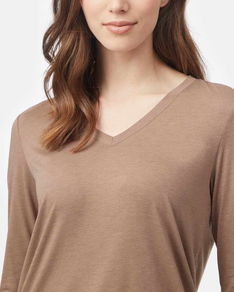 TreeBlend V-Neck Longsleeve T-Shirt