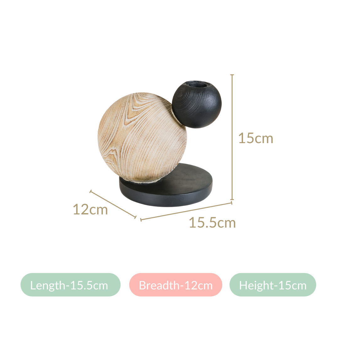 Celestial Modern Decor Candle Holder Showpiece