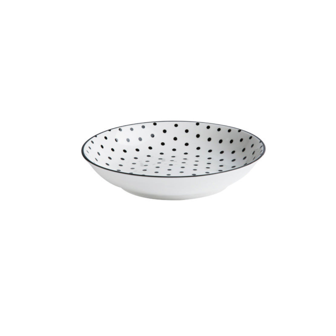 Black and White Deep Plate
