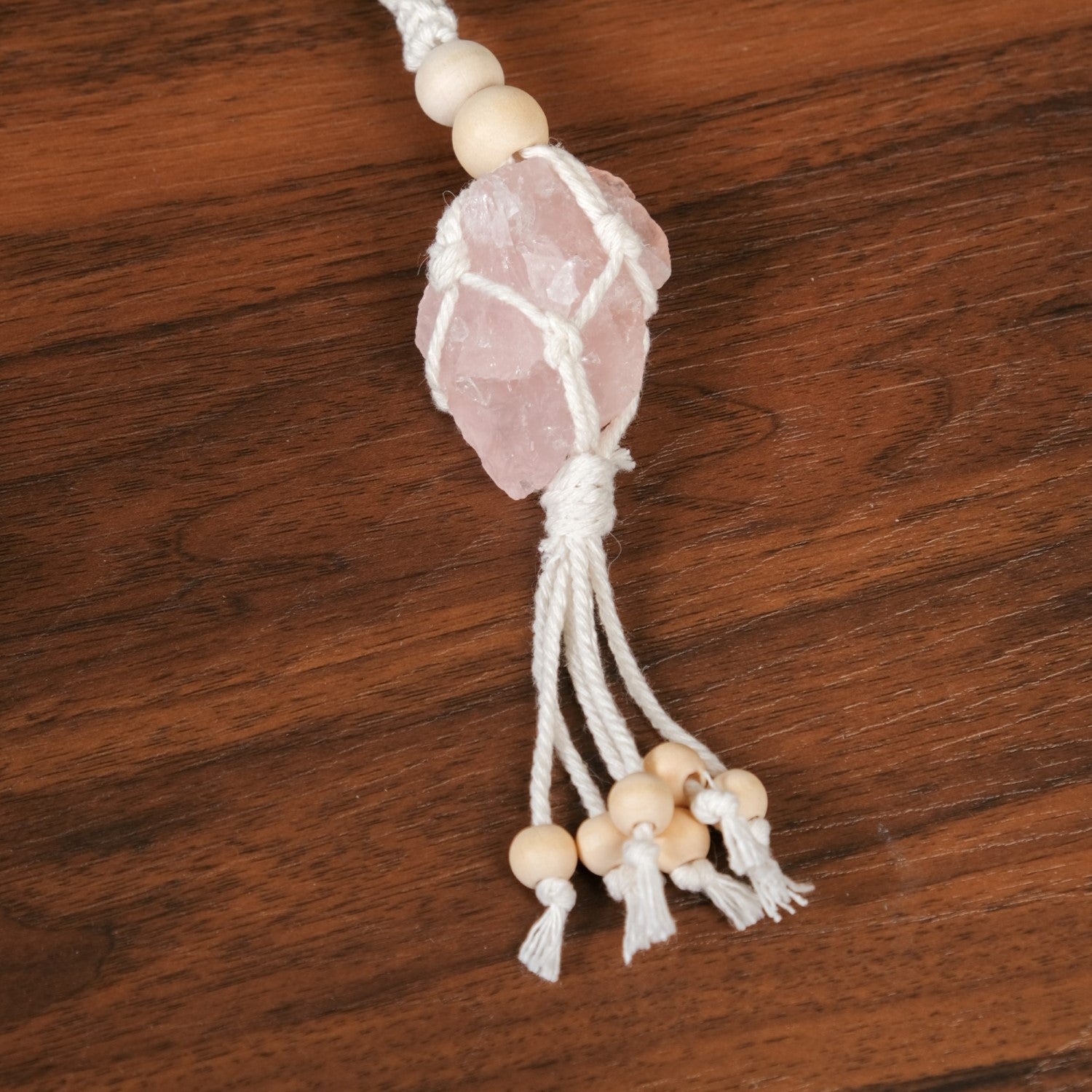 Pink Salt Macrame Wall Hanging Set Of 2