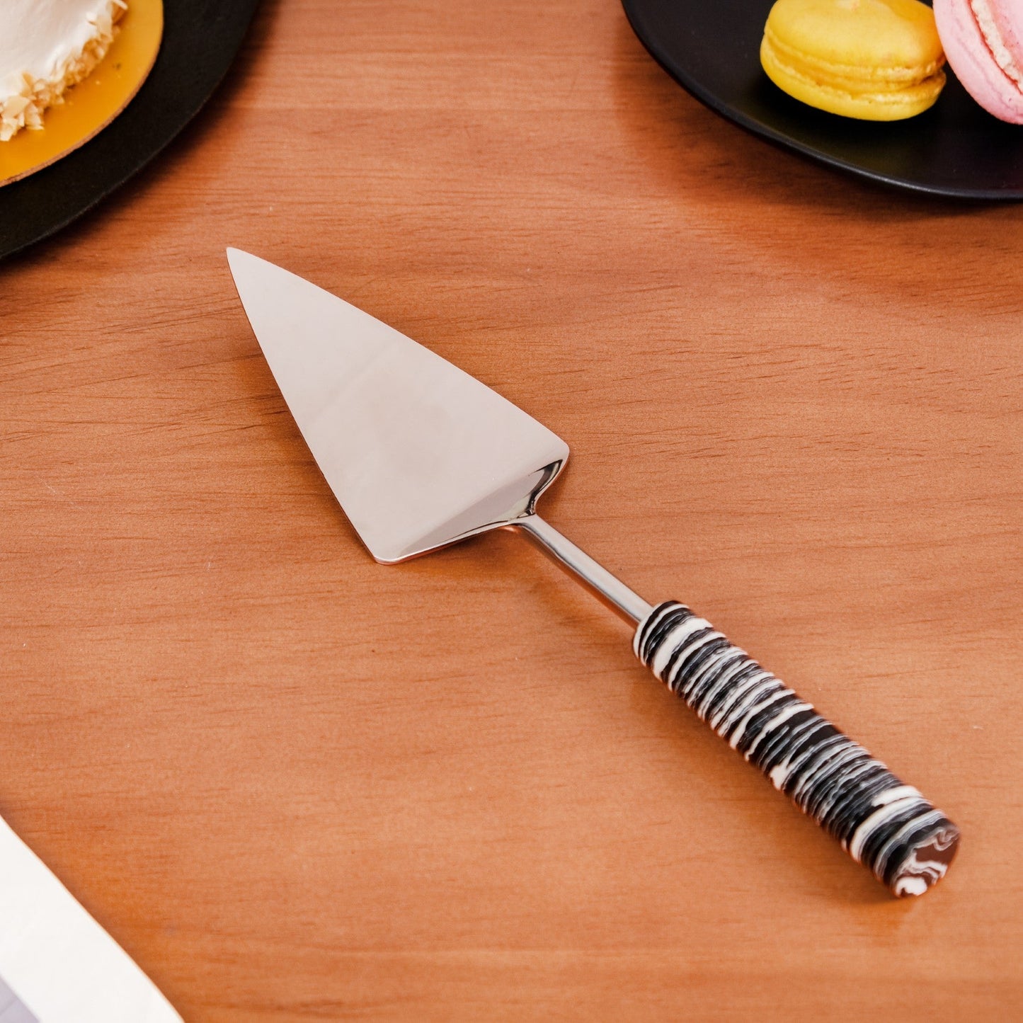 Marble Cake Knife And Server Set Of 2