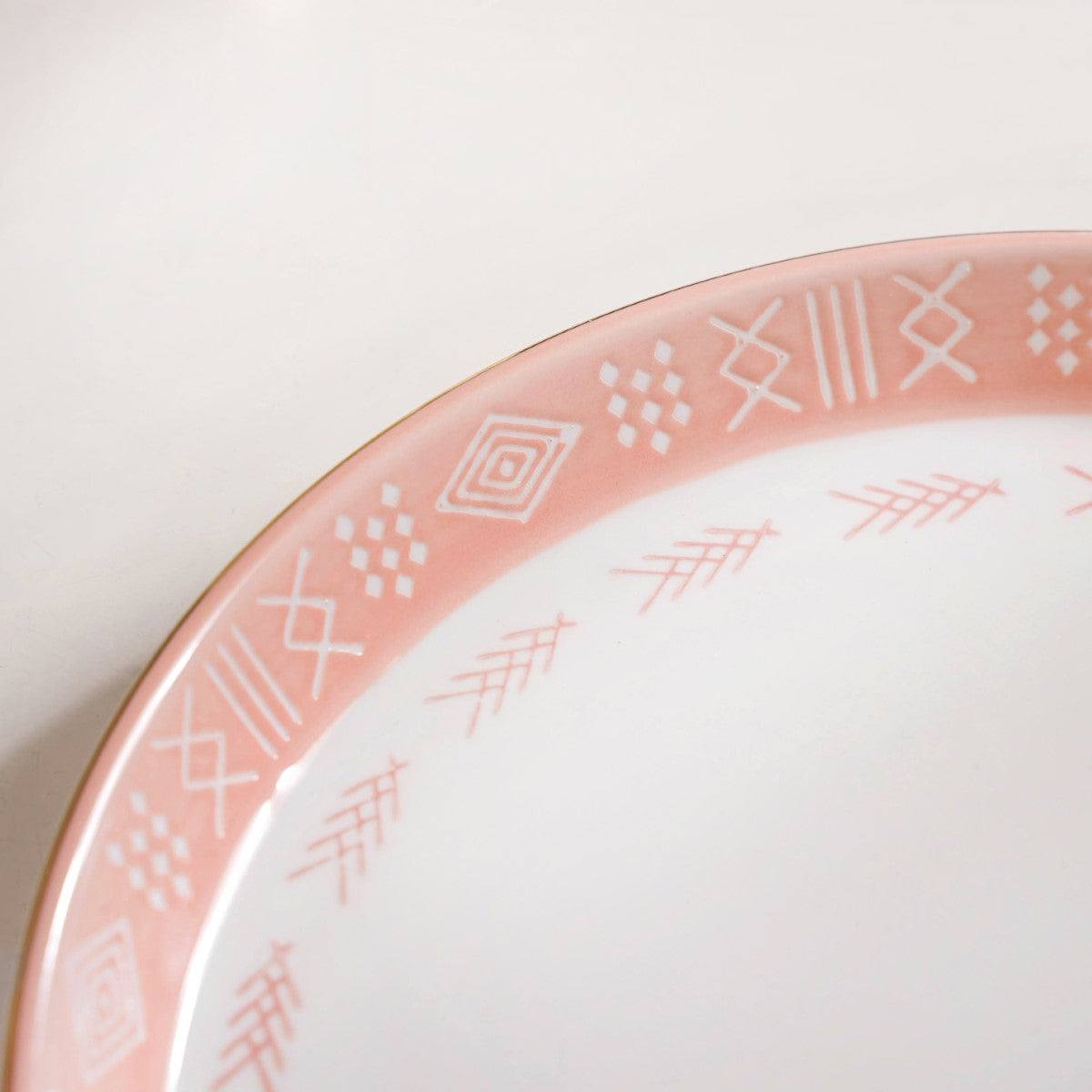 Pink Azo Dinner Plate Set Of 4 10 Inch