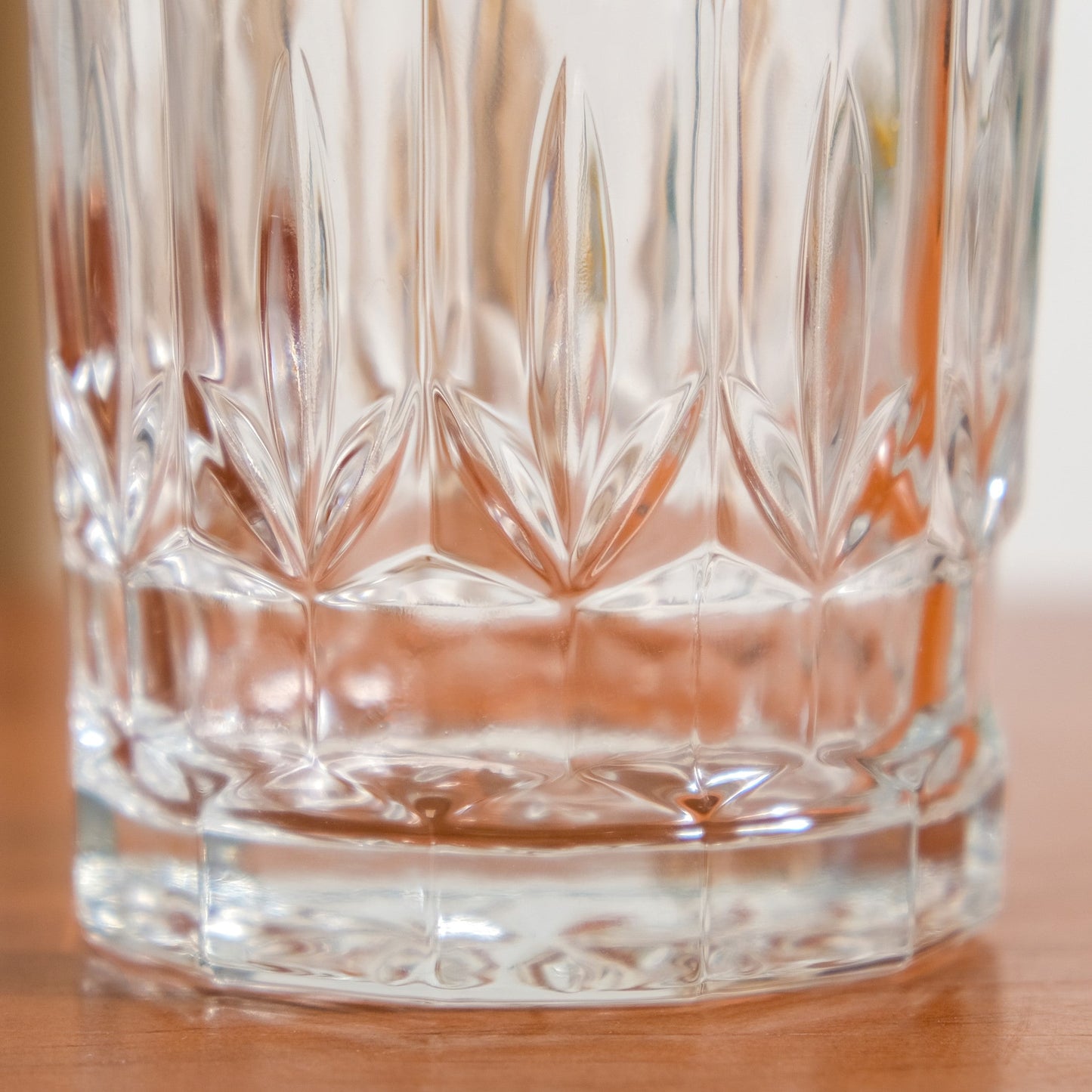 Embossed Heavy Base Whiskey Glass Large Set Of 6 310ml