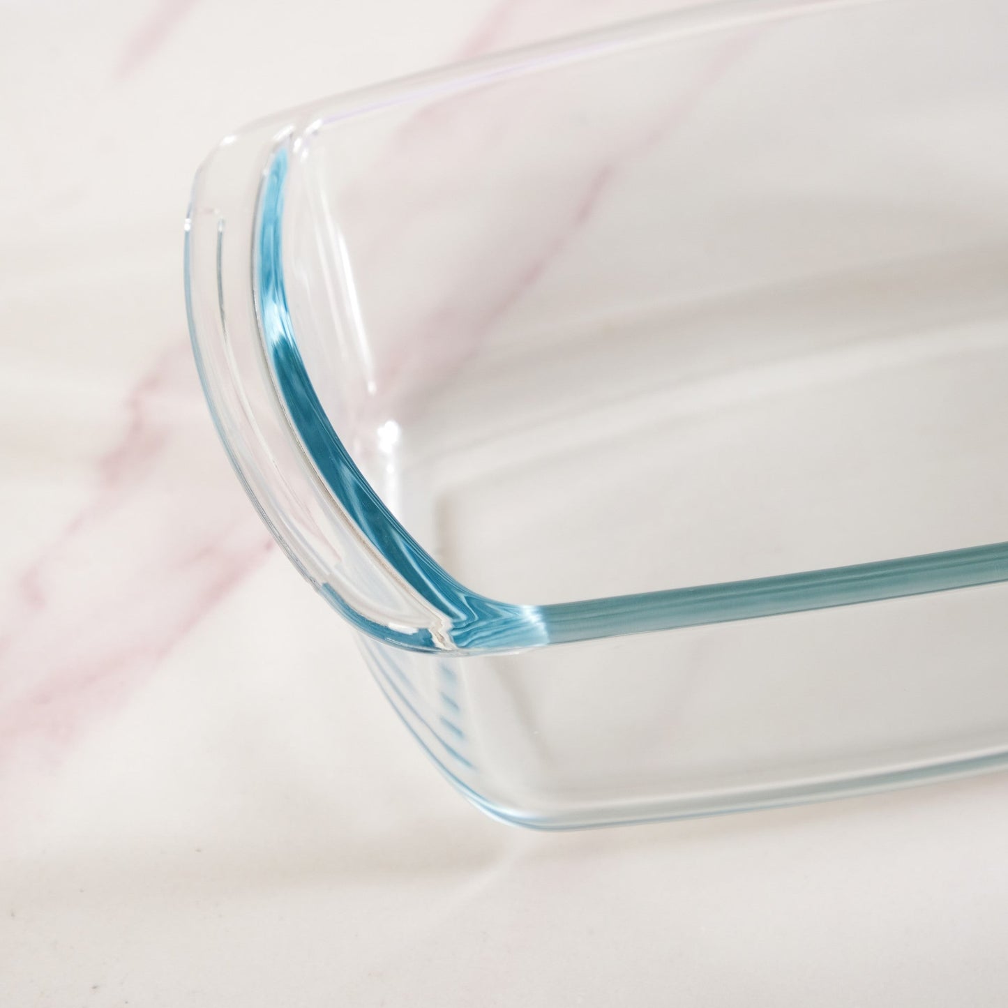 Set Of 2 Borosilicate Long Baking Dishes With Lid 1600ml