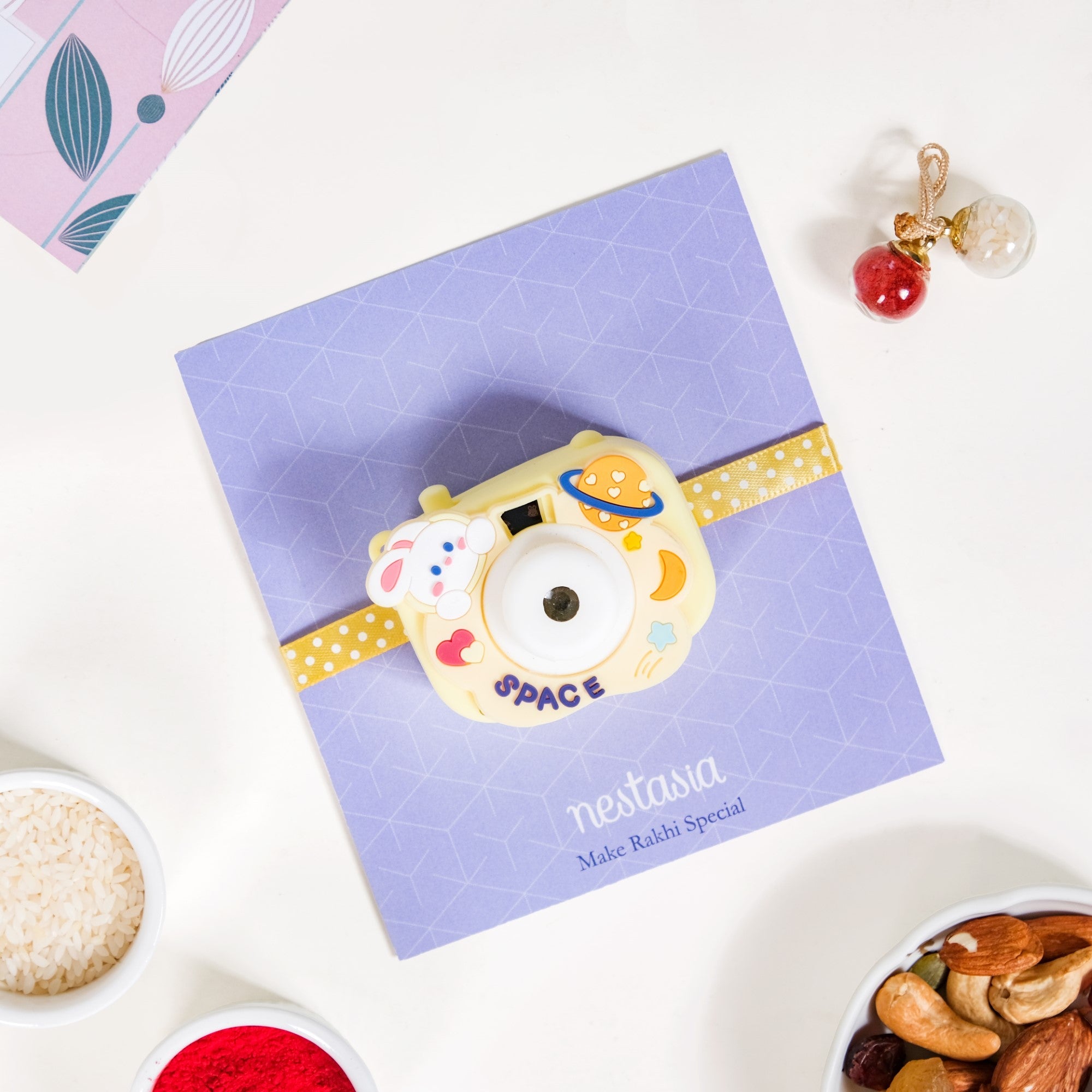 Bunny Cam Festive Rakhi Gift Box For Children Set Of 3
