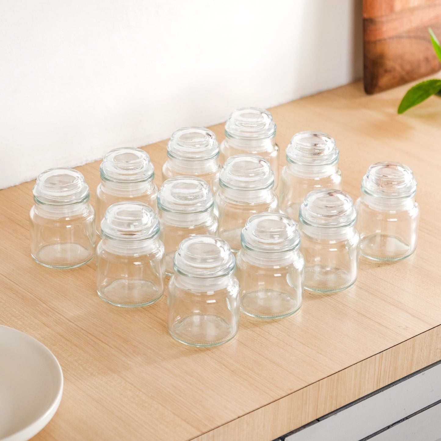 Airtight Mini Spice Jars Set Of 12 100ml