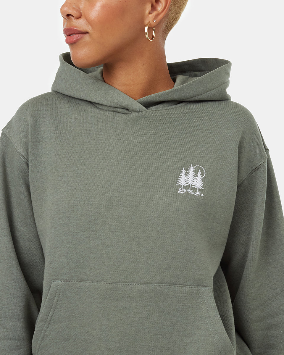 TreeFleece Golden Spruce Forest Hoodie