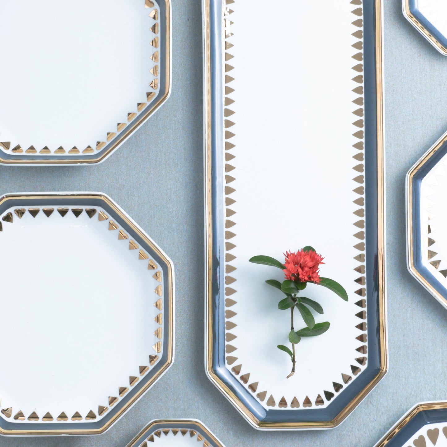 Heart Long Plate