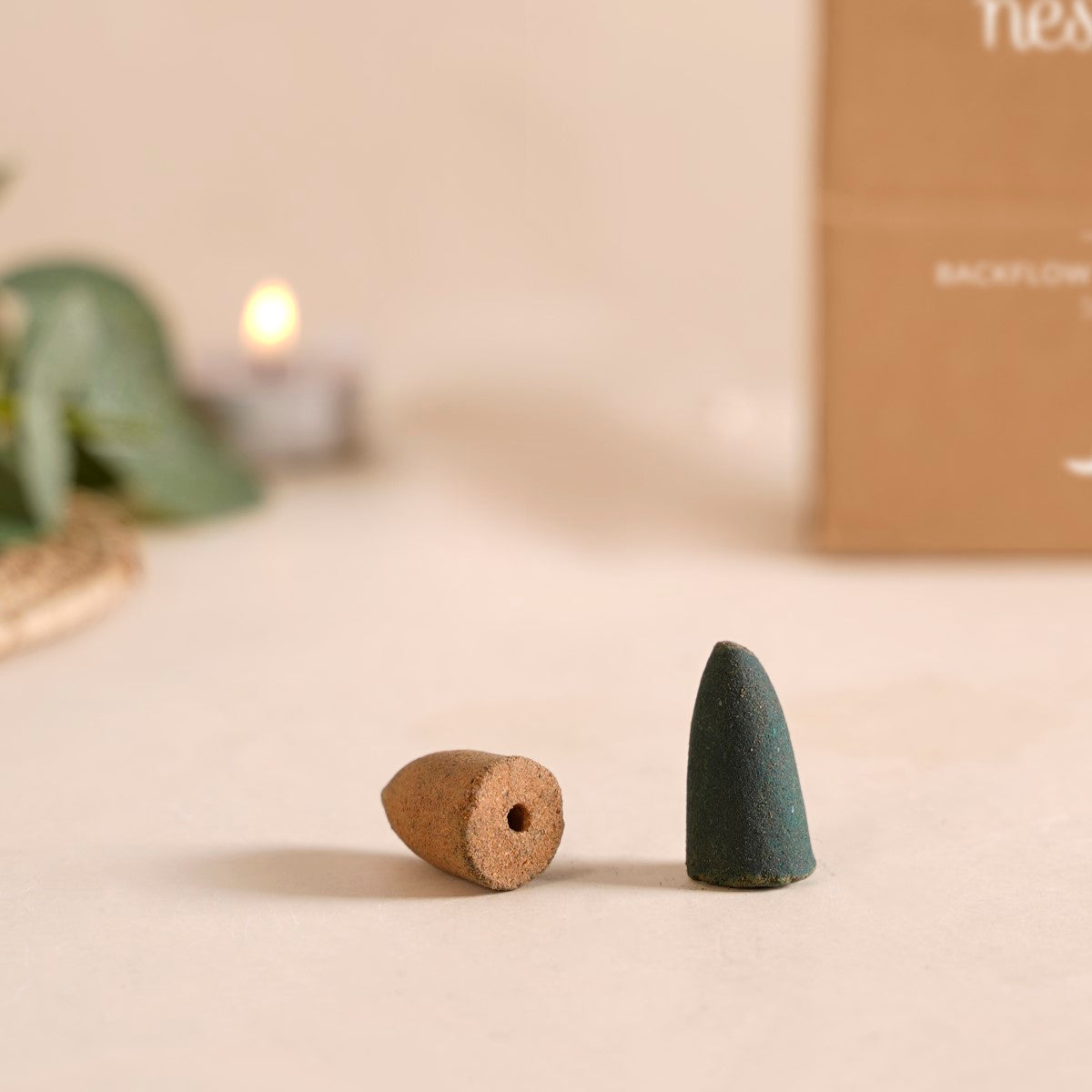 Aromatic Terracotta Incense Cones Pack Of 50
