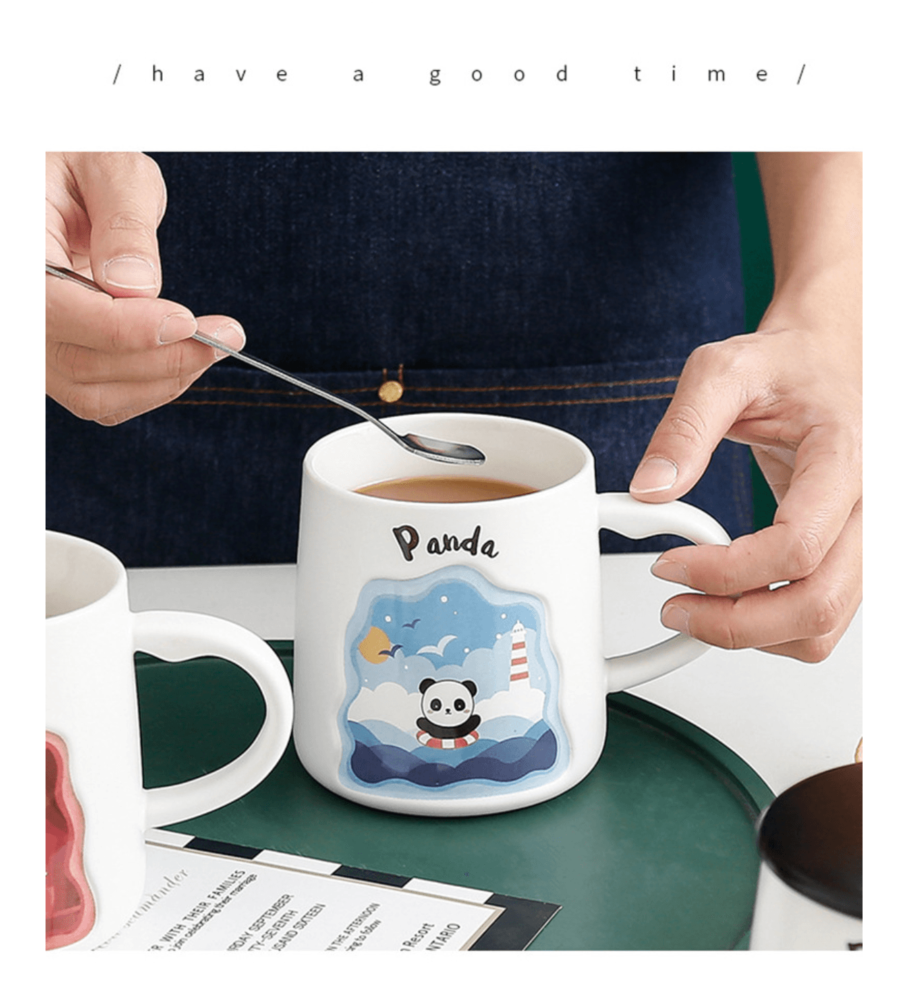 3D Panda Mug