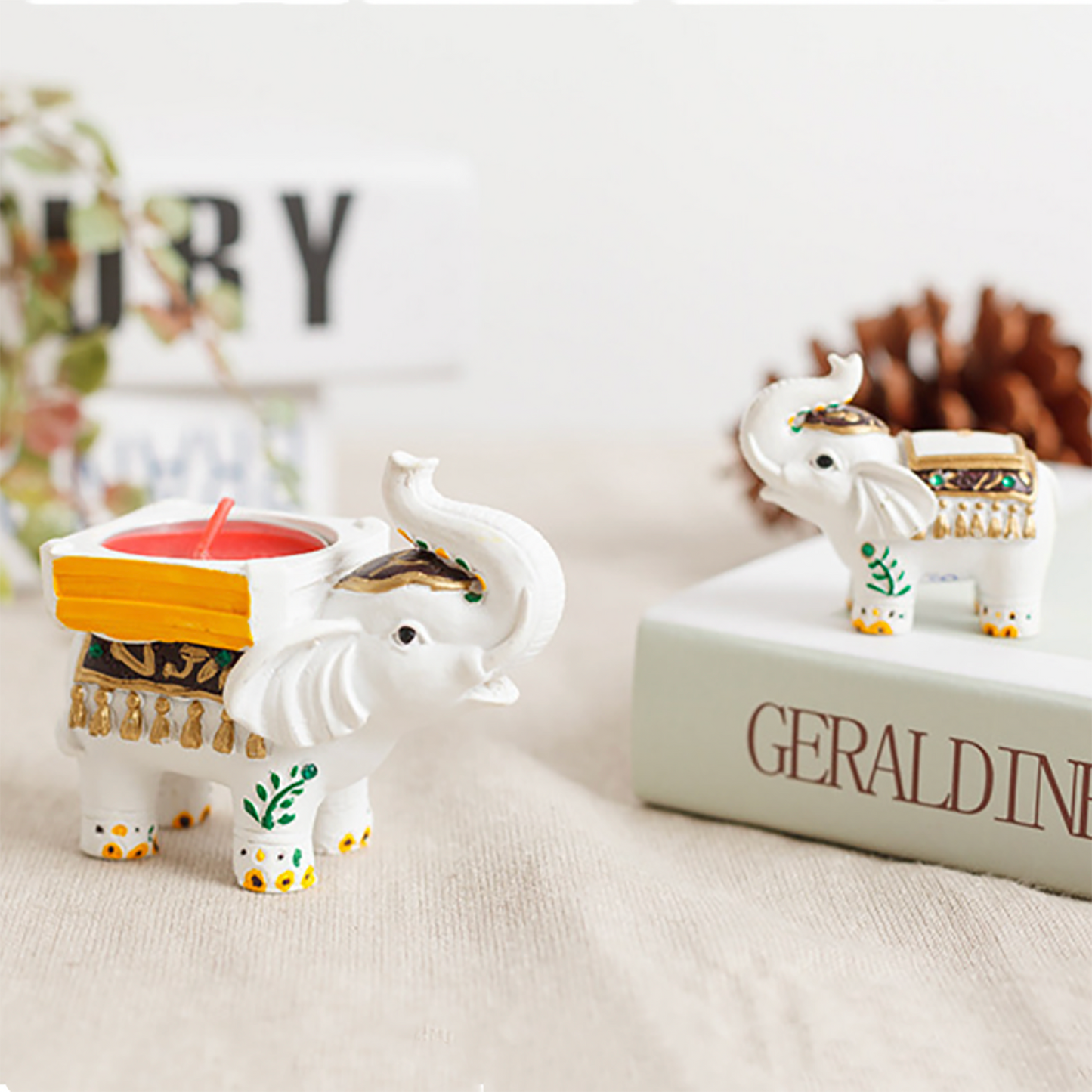 Elephant Candle Holder