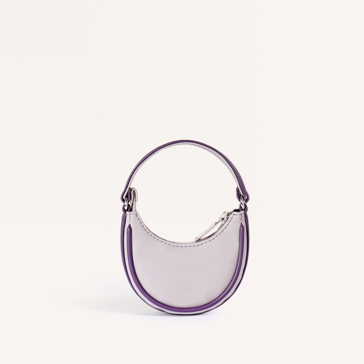 Mini Bag Half Moon Grey