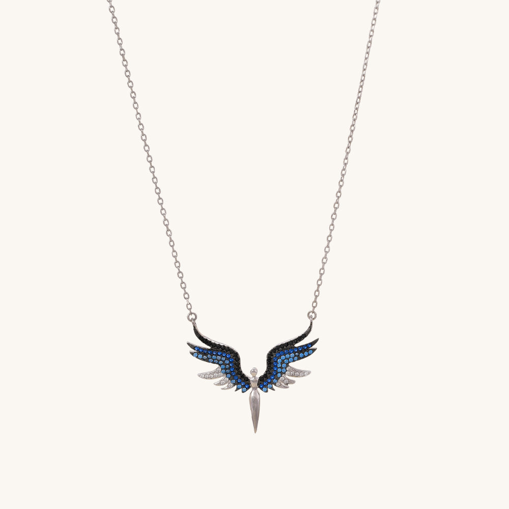 Angel Wings Necklace- 925 Silver