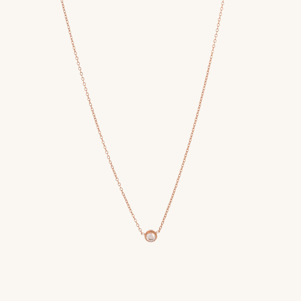 Stone & Strand Necklace & Dazzling Stone Bangle Bracelet Combo Set