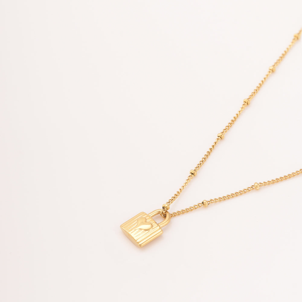 Heart Lock Necklace