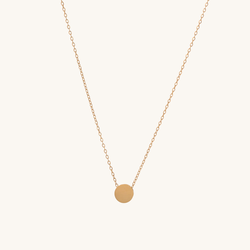 Minimalist Round Necklace