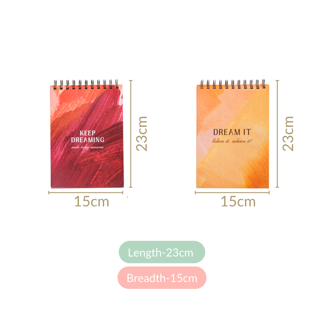 Keep Dream Notebook Set Of 2