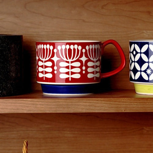 Red And White Cup