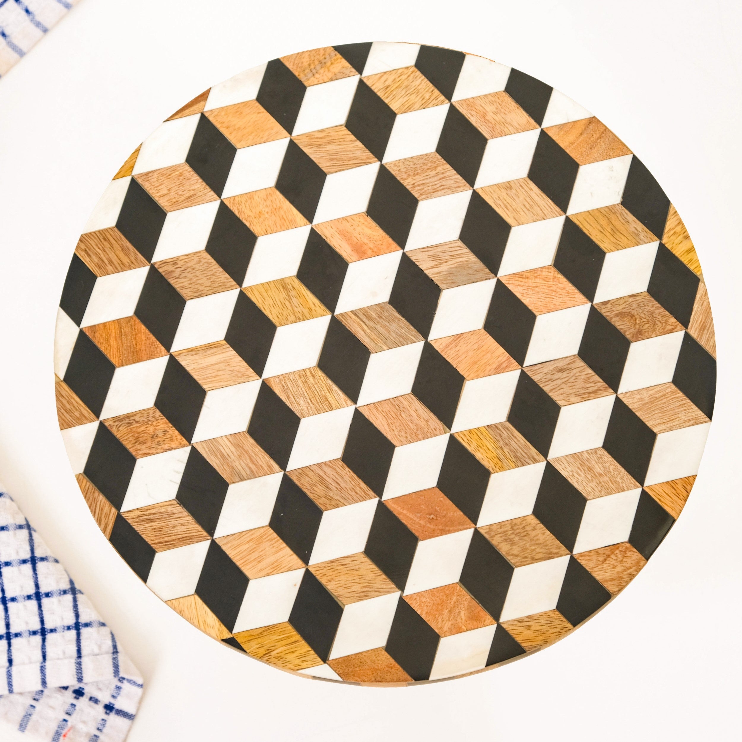 Fusion Mid Century Modern Riser Cake Stand