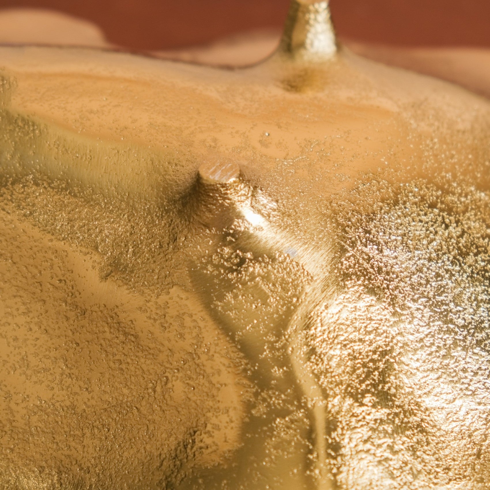 Opulent Abstract Decorative Tray Gold