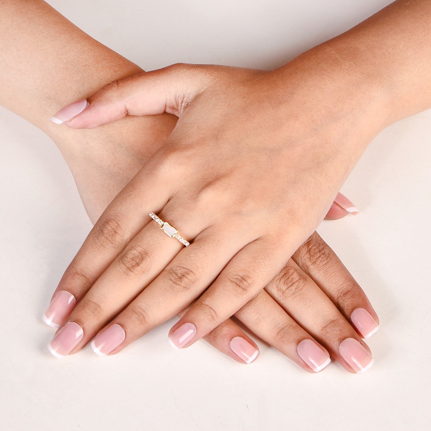 Pearl And Stone Gold Harmony Ring