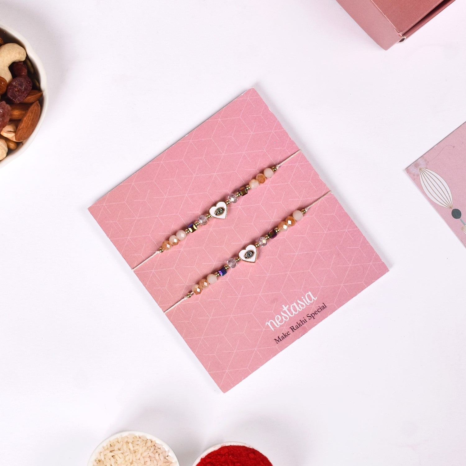 Pocket Size Glamour Rakhi Gift Hamper For Sister