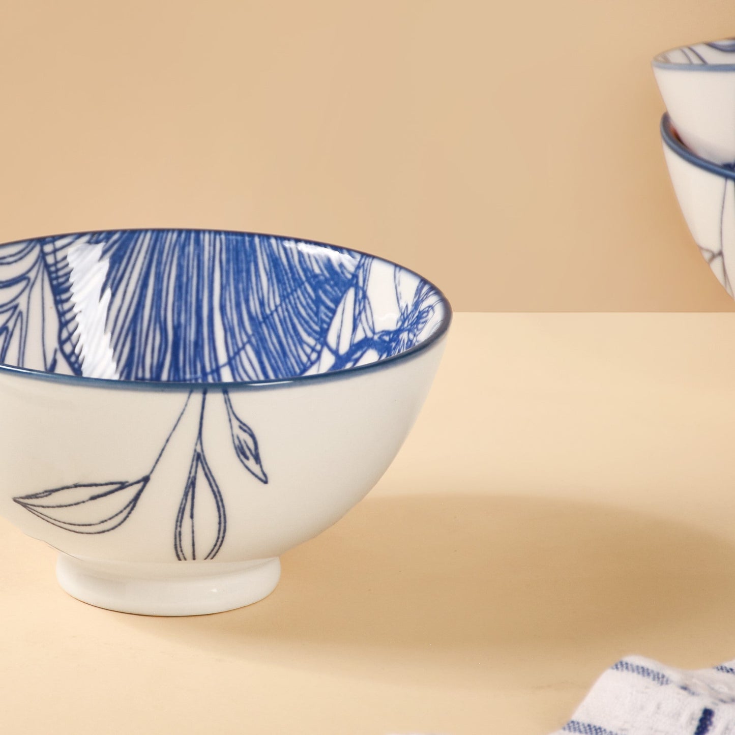 Contemporary Snack Bowls Set Of 4 300ml