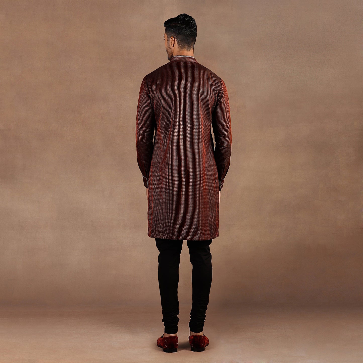 Vinatge Maroon Kurta Set | EAST