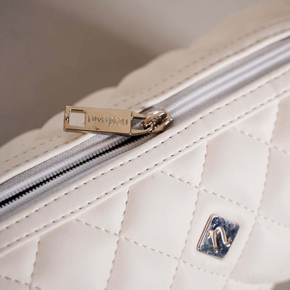 Mini Barrel Bag White