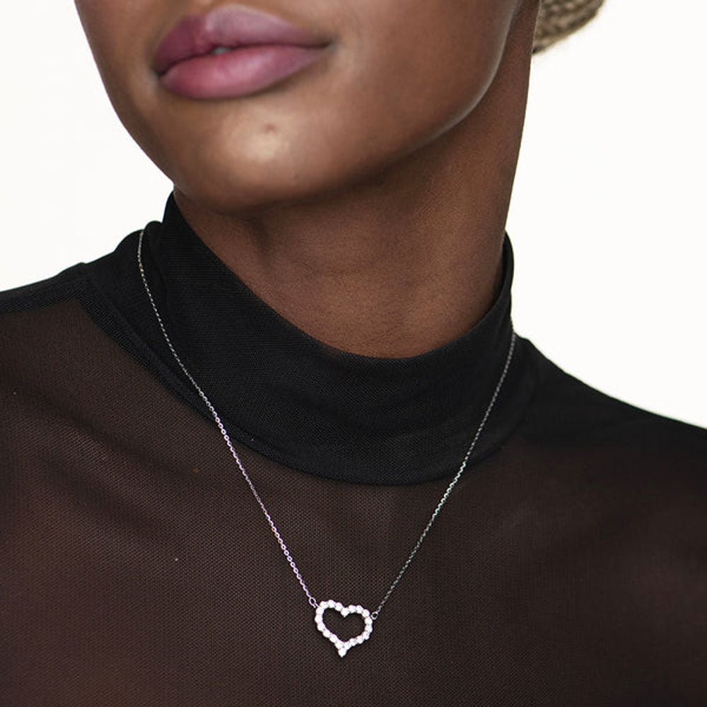 Heart Diamond Necklace