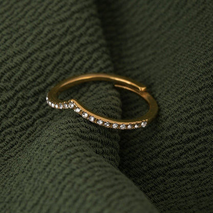 Vella Diamond Stud Ring
