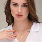 Colourful Mini Stones Round Necklace