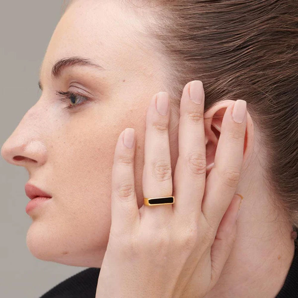 Black Bar Ring