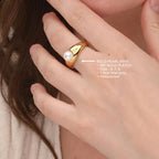 Bold Pearl Ring