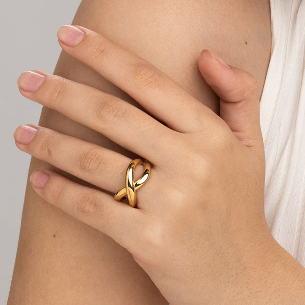 Chunky X Ring