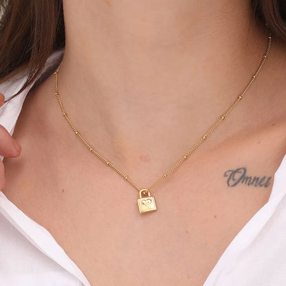Heart Lock Necklace