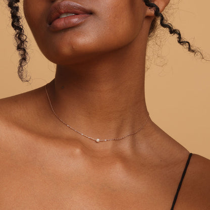 Minimalist Pearl Necklace