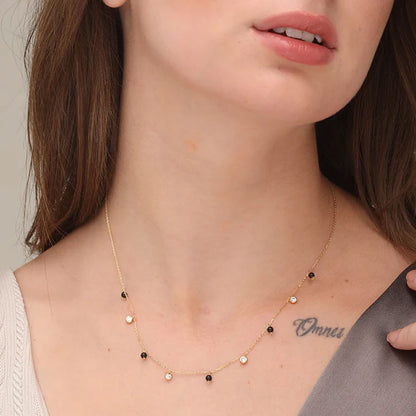 Kaamakya Diamond Mangalsutra | BIS Hallmarked | 18k Gold Vermeil