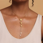 Butterfly Long Chain Necklace