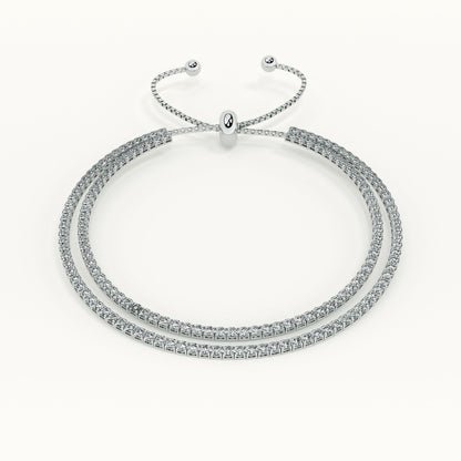 Infinity Wrap 925 Sterling Silver Bracelet