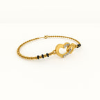 Cupid's Tiny 925 Sterling Silver Mangalsutra Bracelet | BIS Hallmarked | 18k Gold Vermeil