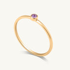 Cute Birthstone Ring
