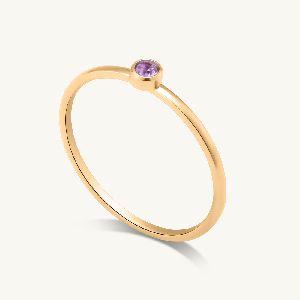 Cute Birthstone Ring